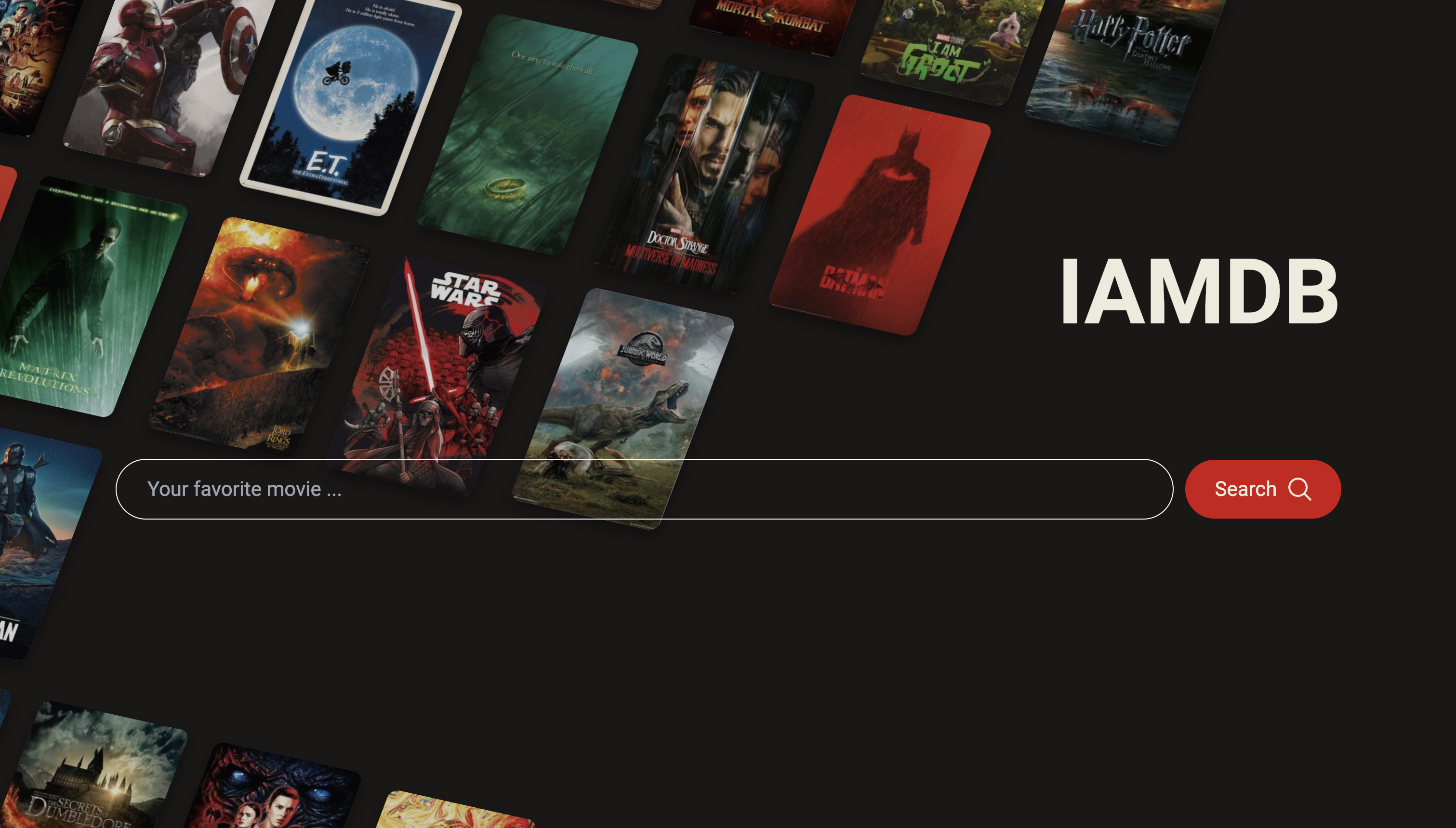 IAMDB App Screenshot