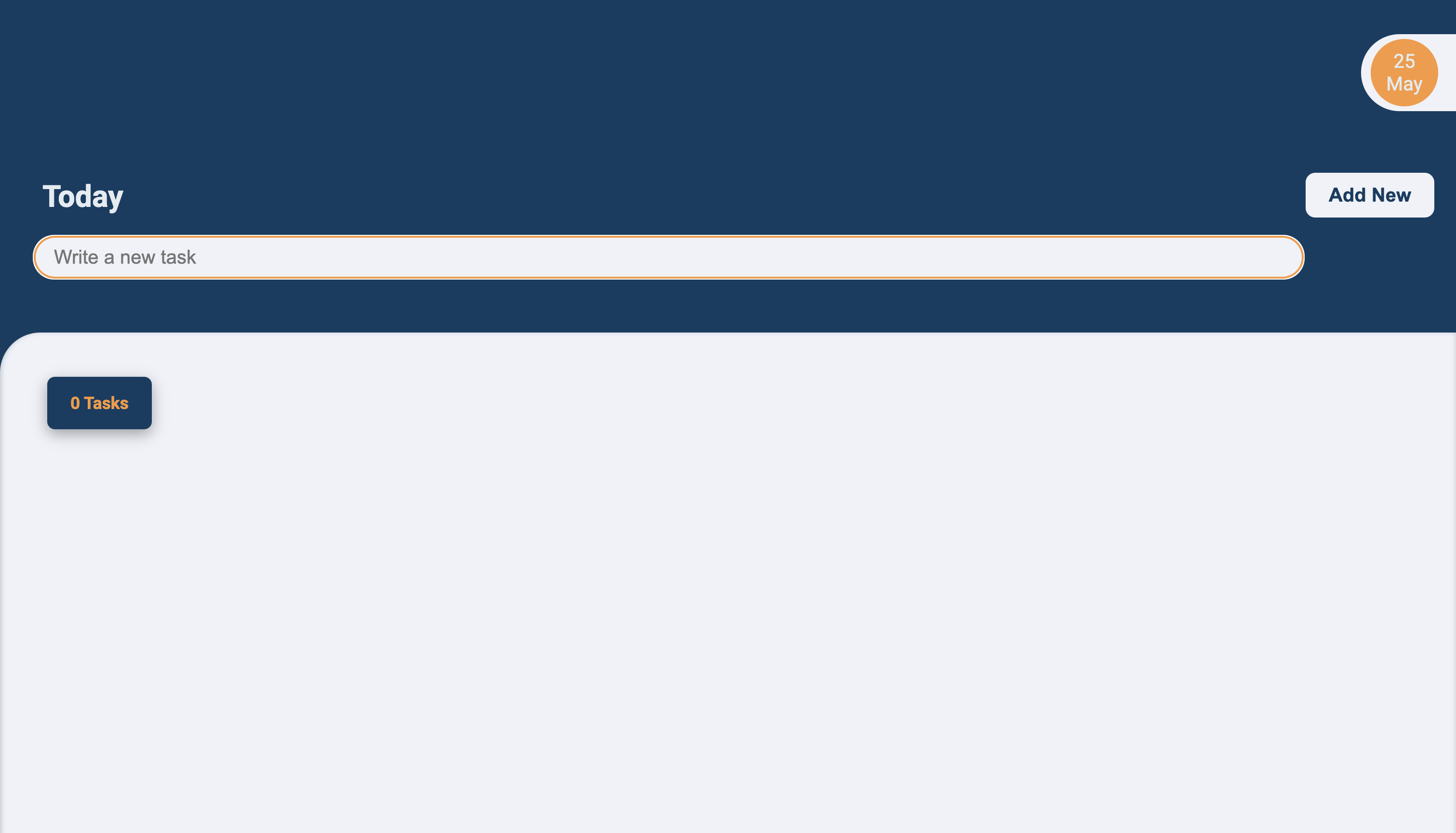Todo List App Screenshot
